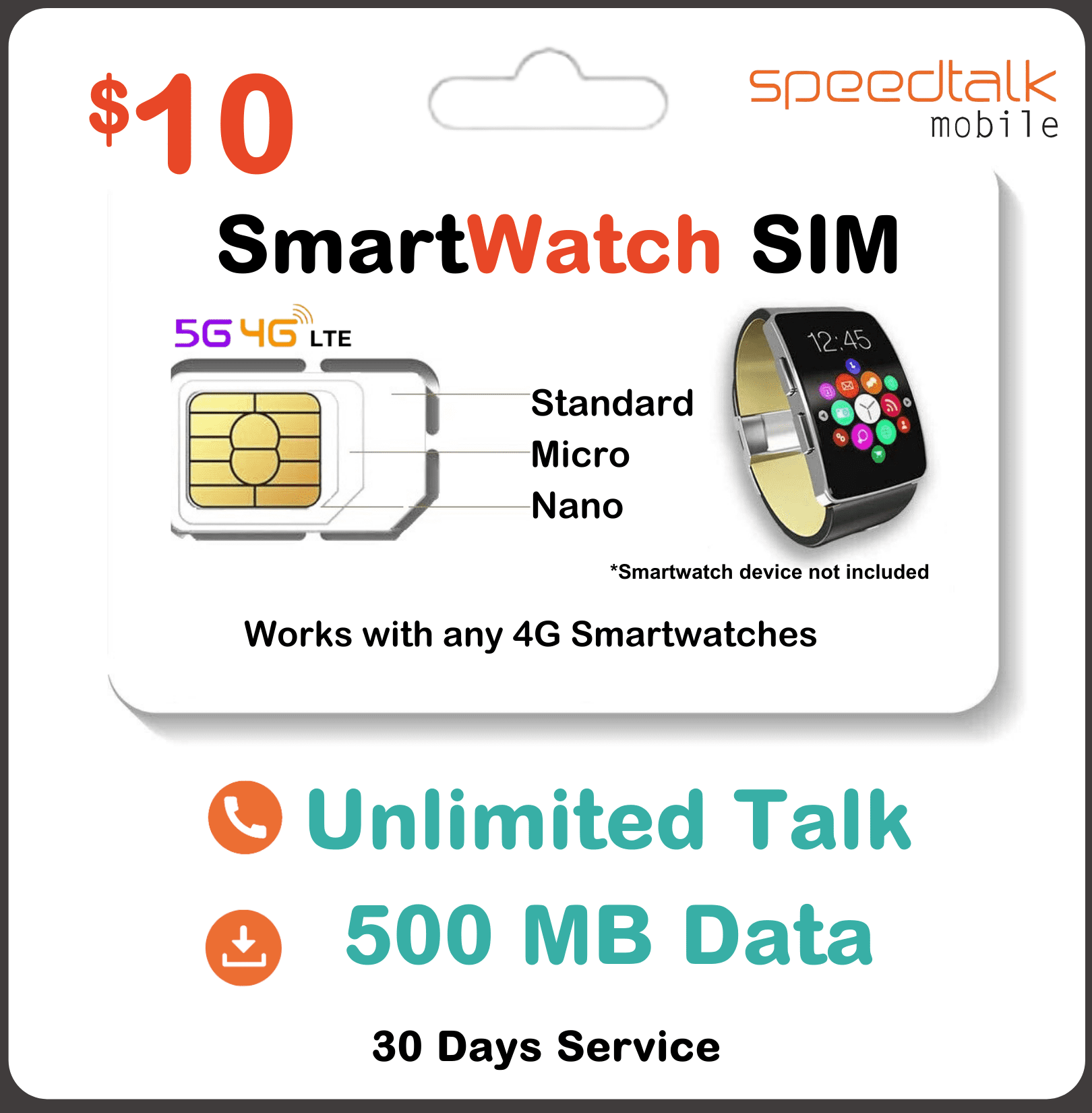 $10 SiM for Your Smart - Walmart.com