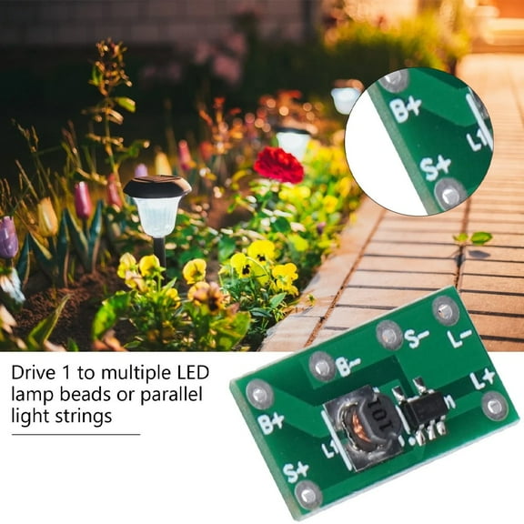 10 Solar Light Circuit Boards, Street Light Solar Charging Control Board Module