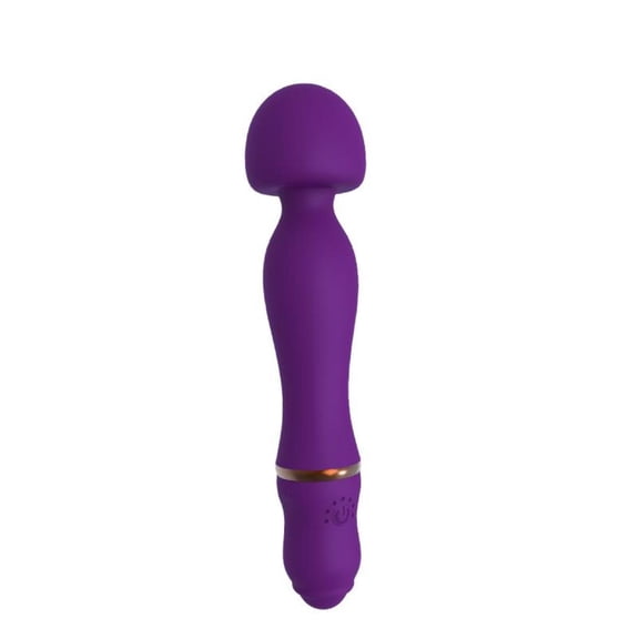 10 Speed Handheld Massager, Soft Vibration for Pain Relief, Rechargeable Mini Wand for Neck, Shoulder, and Back Relief