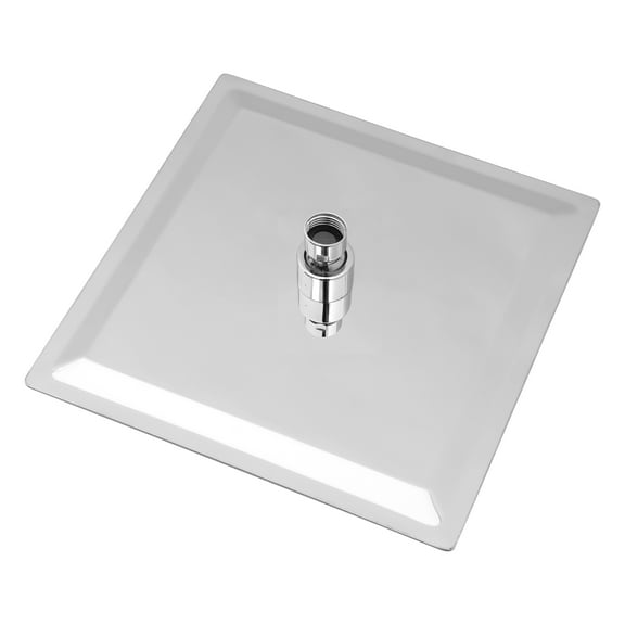 10" Square Rainfall Shower Head, Wall/Ceiling Mounted, Chrome