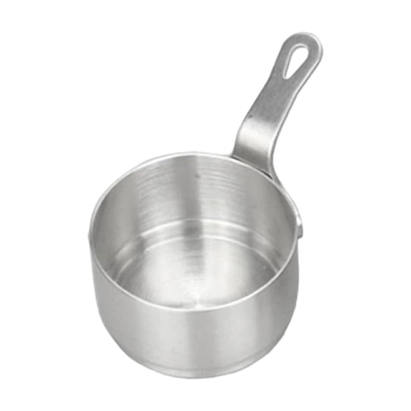 Under $10 Stainless Steel Small Saucepan, Heat Milk Warmer Pot, Multipurpose Kitchen Cooking Pot, Dishwasher Safe Sauce Pot, Small Capacity Simmering Pot, Home Daily Cookware Mini Pot