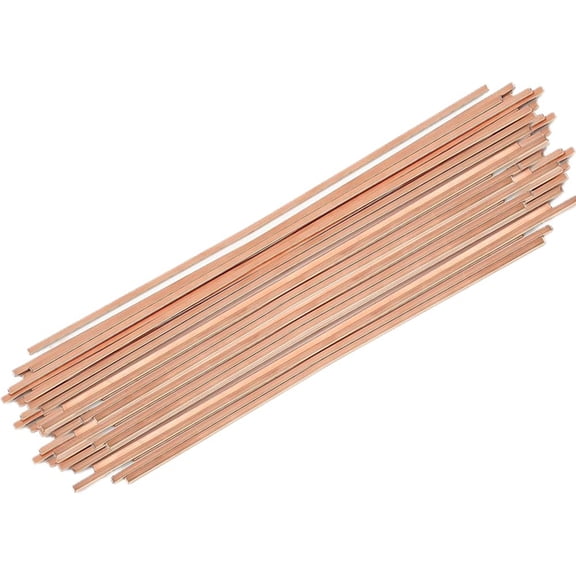 10 Sticks Phosphor Copper Brazing Rods Self Fluxing Welding Rods for Copper Pipes AirConditioner Refrigerators Pipe Oven