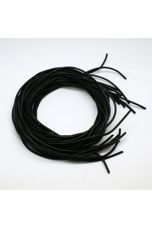 10 Strand 10.9 Yards(10m) 3mm Beading Cord Bead Thread Beading Cord Round Hollow Stringing Materials for DIY Bracelets Necklace Beading