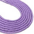 thumbnail image 1 of 10 Strands 6mm 3200Pcs Flat Round Polymer Clay Disc Vinyl Heishi Beads Loose Handmade Beads for DIY Jewelry Making Bracelet Necklace, 1 of 6
