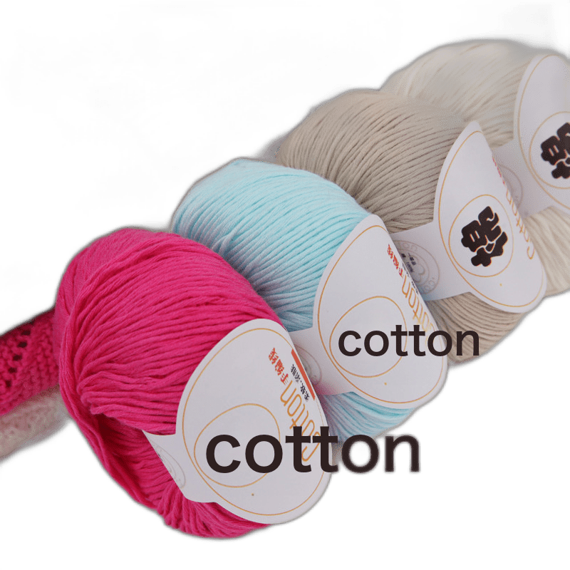 10 Strands Of Medium Thick Cotton Yarn Wool Milk Cotton Yarn Children'S ...