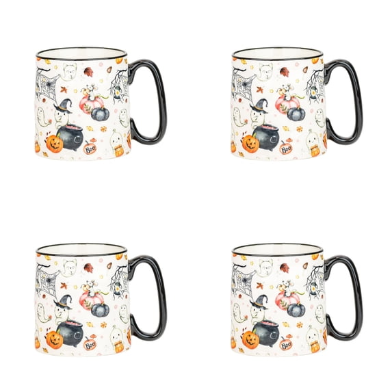 10 Strawberry Street Bella Witchy Ghosts, Set of 4