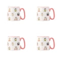 thumbnail image 1 of 10 Strawberry Street  Bella Maneki Neko Mug, Set of 4, 1 of 8