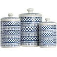 thumbnail image 1 of 10 Strawberry Street Kitchen Canister, 3 Piece Set, Diamond, 1 of 7
