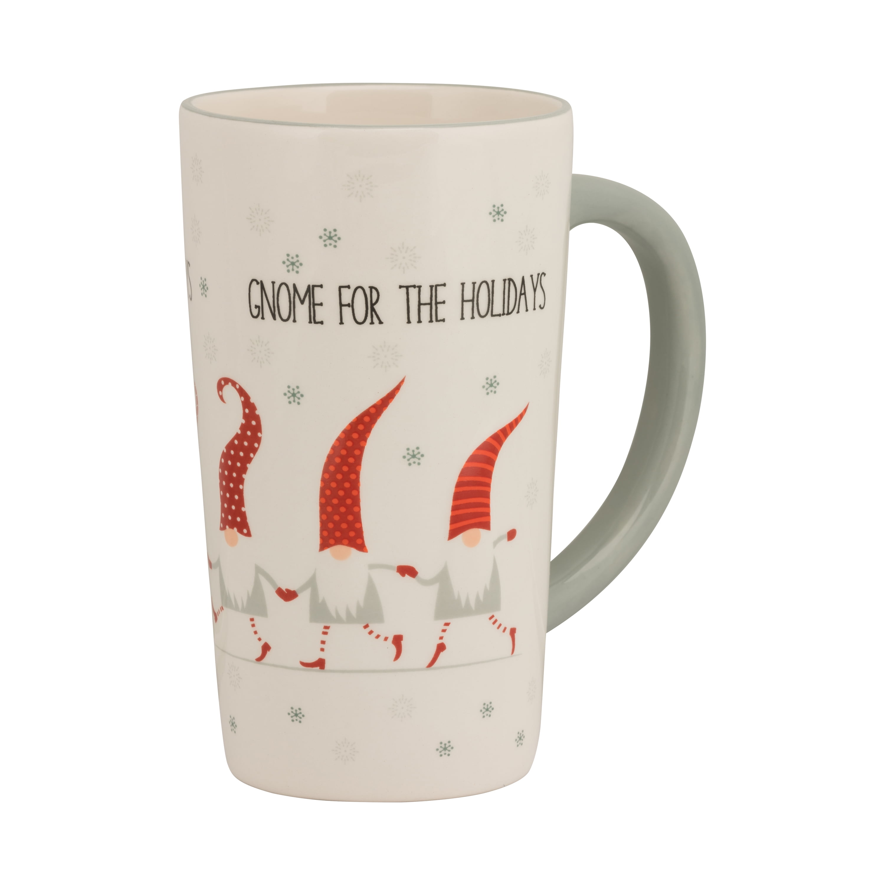 10 Strawberry Street Nordic Gnome 20 Oz Latte Mug Set of 2