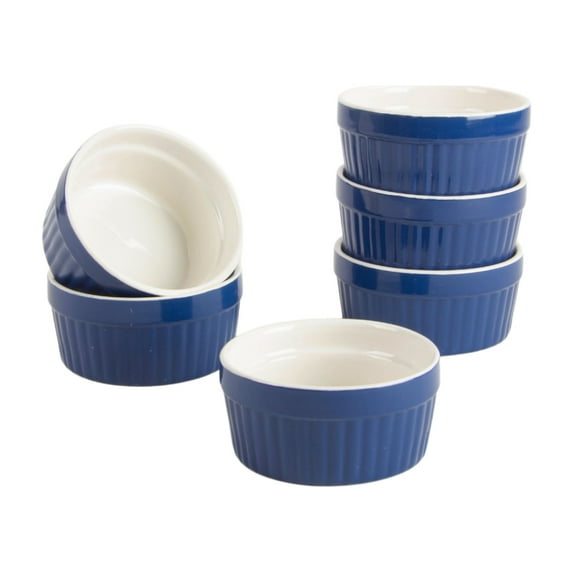 10 Strawberry Street Roma 4 oz Round Ramekin, Set of 6