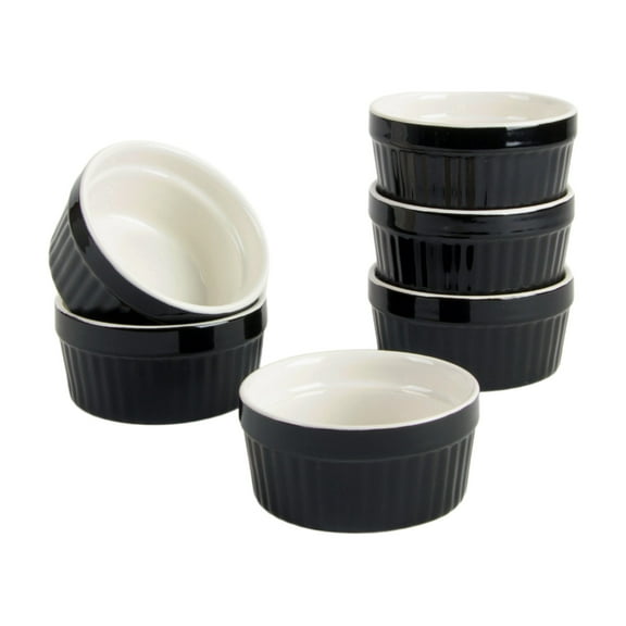 10 Strawberry Street Roma 4 oz Round Ramekin, Set of 6
