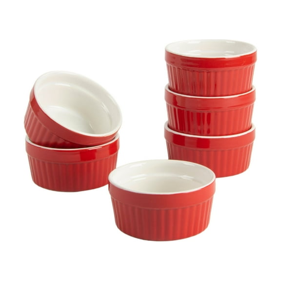 10 Strawberry Street Roma 4 oz Round Ramekin, Set of 6