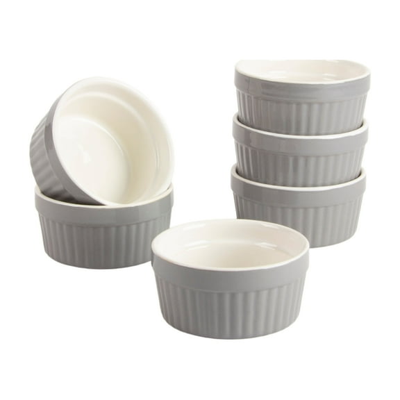 10 Strawberry Street Roma 4 oz Round Ramekin, Set of 6