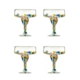thumbnail image 1 of 10 Strawberry Street San Lucas Margarita Handblown Mexican Glass, Set of 4, 1 of 7