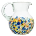 thumbnail image 1 of 10 Strawberry Street San Lucas Pitcher Handblown Mexican Glass, 1 of 5