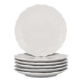 thumbnail image 1 of 10 Strawberry Street Valentina Porcelain 6" Bread & Butter Plate, Set of 6, White, 1 of 5