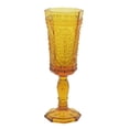 thumbnail image 1 of 10 Strawberry Street Vatican 4 oz Champagne Flute, Set of 6, Amber Glass, 1 of 5