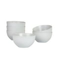 thumbnail image 1 of 10 Strawberry Street Wazee Matte 5.5"/20oz Cereal Bowl, Set of 6, White, 1 of 5