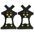 10 Studs AntiSkid Snow Ice Climbing Shoe Spikes Ice Grips Cleats