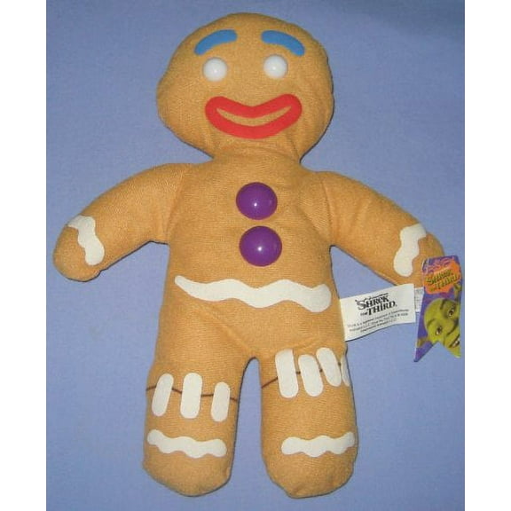 10" Stuffed Gingerbread Man From Shrek the Third