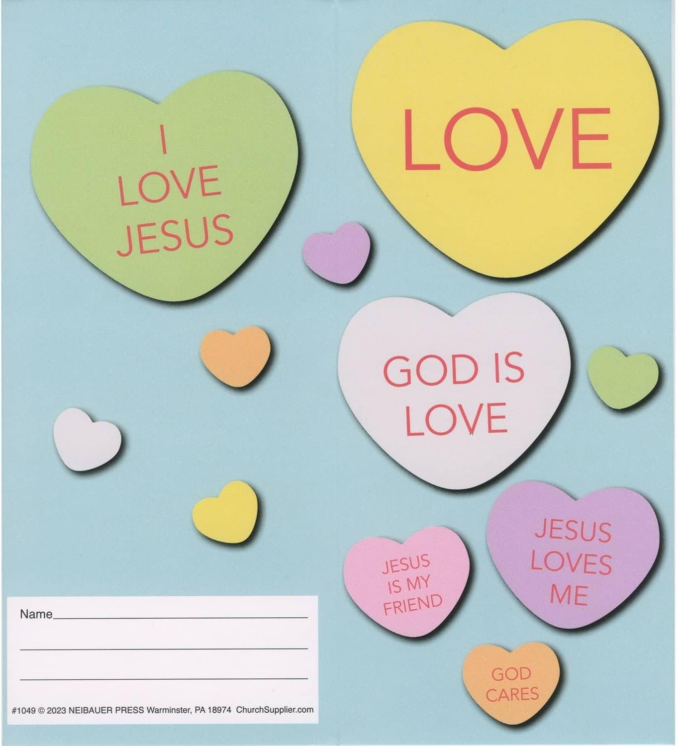 $10 Sweetheart Quarter Coin Folder Fundraisers for Church Pkg of 50