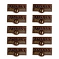 thumbnail image 1 of 10 Switch Plate Tags BASEMENT Name Signs Labels Cast Brass Traditional Engraved Wall Light Switch Cover Labels | Renovators Supply, 1 of 2