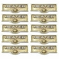 thumbnail image 1 of 10 Switch Plate Tags HEATER Name Signs Labels Lacquered Brass | Renovator's Supply, 1 of 2