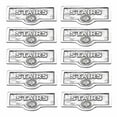 thumbnail image 1 of 10 Switch Plate Tags STAIRS Name Signs Labels Chrome Brass Traditional Engraved Wall Light Switch Cover Labels | Renovators Supply, 1 of 2