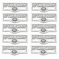 thumbnail image 1 of 10 Switch Plate Tags STAIRWAY Name Signs Labels Chrome Brass Traditional Engraved Wall Light Switch Cover Labels | Renovators Supply, 1 of 2