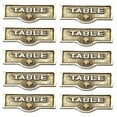 thumbnail image 1 of 10 Switch Plate Tags TABLE Name Signs Labels Lacquered Brass Traditional Engraved Wall Light Switch Cover Labels | Renovators Supply, 1 of 2