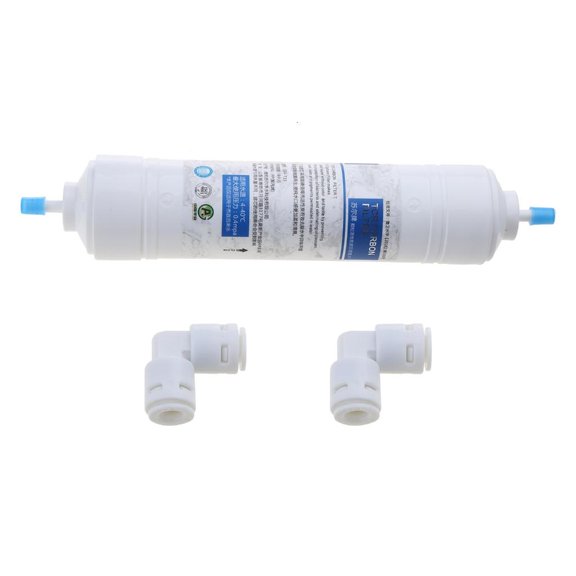 10" T33 with 2 Fitting Water Purifier Inline Coconut Carbon Post Water Filter 5 micron Carbon Filter for Water Purifier