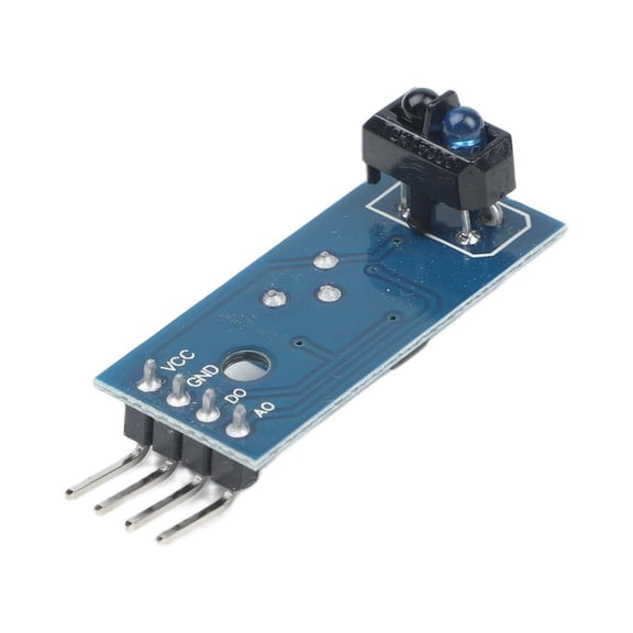10 TCRT5000 Infrared Reflective Sensor Modules With Infrared LEDs For Obstacle Detection Within A 1-25mm Range.