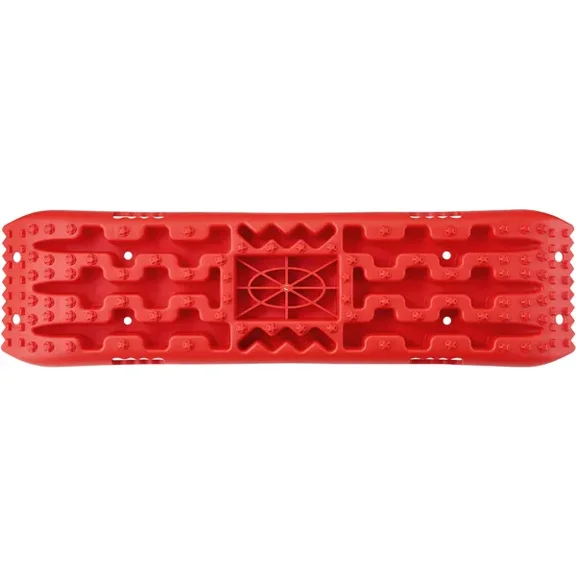 10 TON Traction Boards with PP Material, Recovery Boards for Off-road Vehicles/Cars/Pickups/SUVs/RVs, Pair Tire Traction Mats on Snow, Sand, Mud and Loose Terrain, Storage Bag, Long, Red