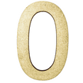 thumbnail image 1 of 10" Tall MDF Number 0 | 1/8" Thick | Krafty Supply Letters | Arial | Wooden Letter, 1 of 4