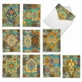 thumbnail image 1 of 10 Thank You Note Cards Pack (4 x 5.12 Inch) - ARABIAN SIGHTS M6588TYG, 1 of 6
