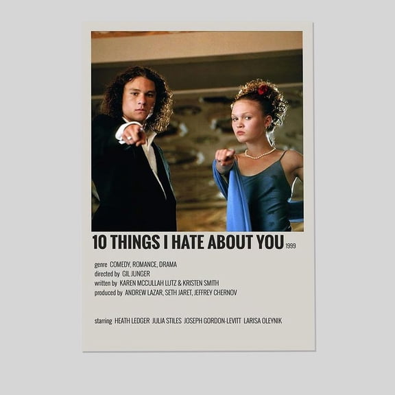 10 Things Hate About You,That 70S Show Complete Series Size 24''x36'' - Kiloa
