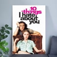 thumbnail image 1 of 10 Things I Hate About You Touching Love Movie Poster for Bedroom Aesthetic Size 24''x36'' - Kiloa, 1 of 5