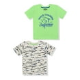 thumbnail image 1 of 10 Threads Toddler Boy 2Pk Short Sleeve T-Shirt, Sizes 2T-4T, 1 of 5
