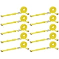 thumbnail image 1 of "10 Tie-Down Straps, 2"" x 12' Cam Buckle TieDown Straps for Cargo on Trucks, Trailers, Vans, Boats. Secure Motorcycles and Quads with Cam Straps (10)", 1 of 7