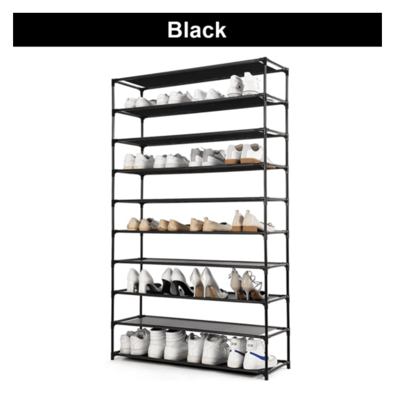10 Tier ≥20 Pairs Shoe Rack Organizer Storage Shelf Home Saving Space