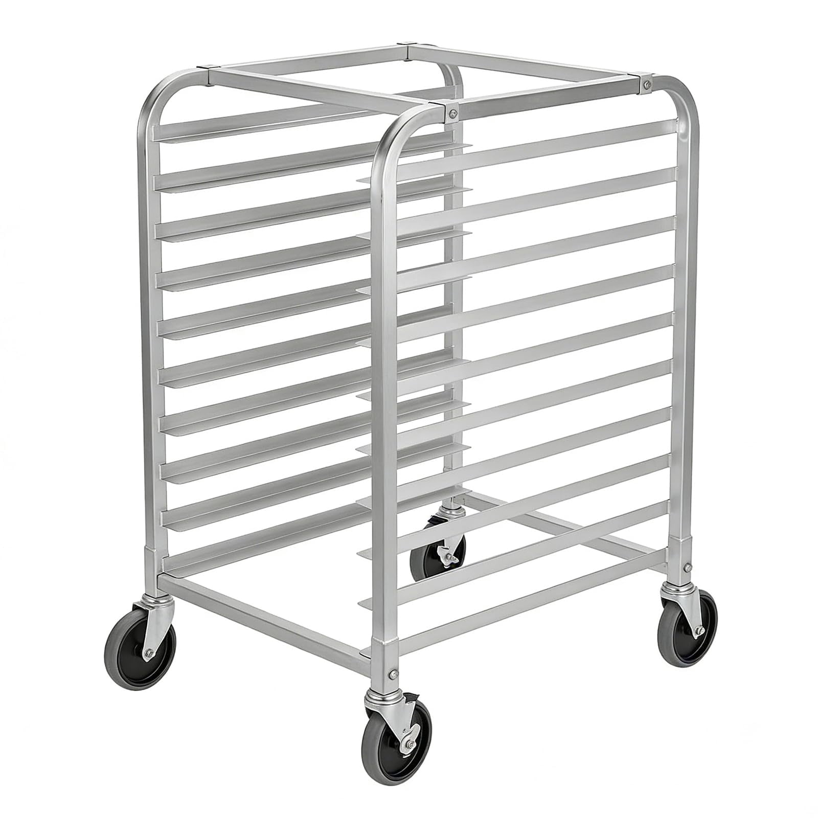 10-Tier Sheet Pan Rack, Bun Pan Rack, Aluminum Bakery Rack, Home ...