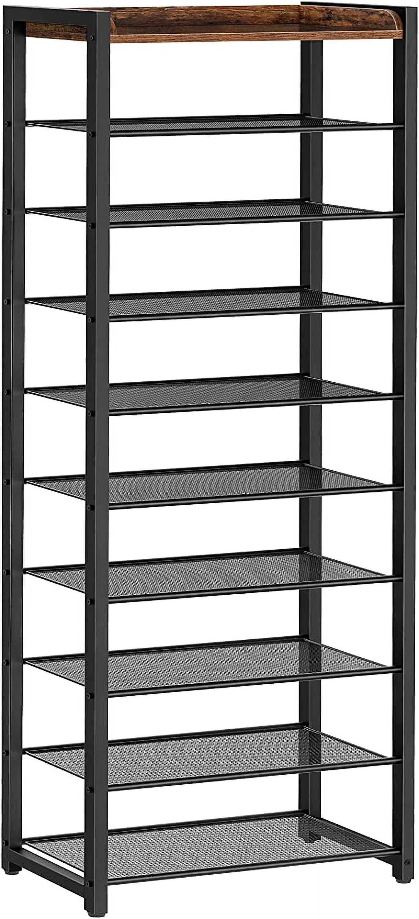10-Tier Shoe Rack, 20.5