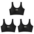 10 To Teen Girls' Sports Bra Little Girls Princess Panties Racerback