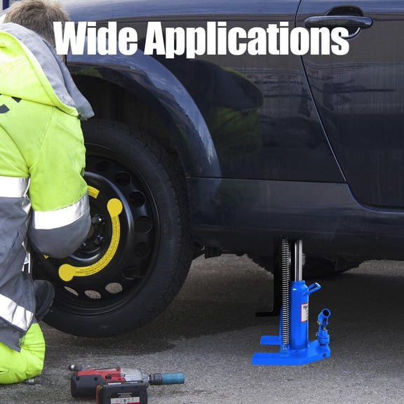 10 Ton (22,000 Lbs) Heavy-Duty Hydraulic Jack, Suitable for Cars, Trucks, SUVs and Heavy Machinery, Great for Workshop Repair, Farm Operations and Construction Project