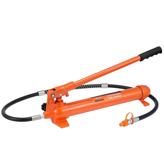 10 Ton Hydraulic Porta Power Kit with Pump & 1.4m Hose - Car Jack, Frame Repair Tool for Automotive & Heavy Equipment (22046 LBS) - Storage Case Included