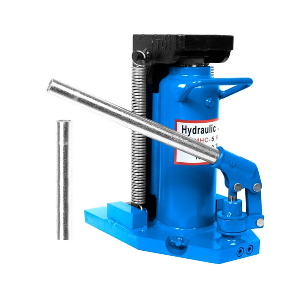 10 Ton Toe Jack Lift, Hydraulic Toe Jack with 10 Ton Top Lift Capacity, Manual Hand Pump, 11.8 - 16.9 in Top Height & 1 - 7.4 in Toe Height for Auto Truck & Travel Trailer Repair