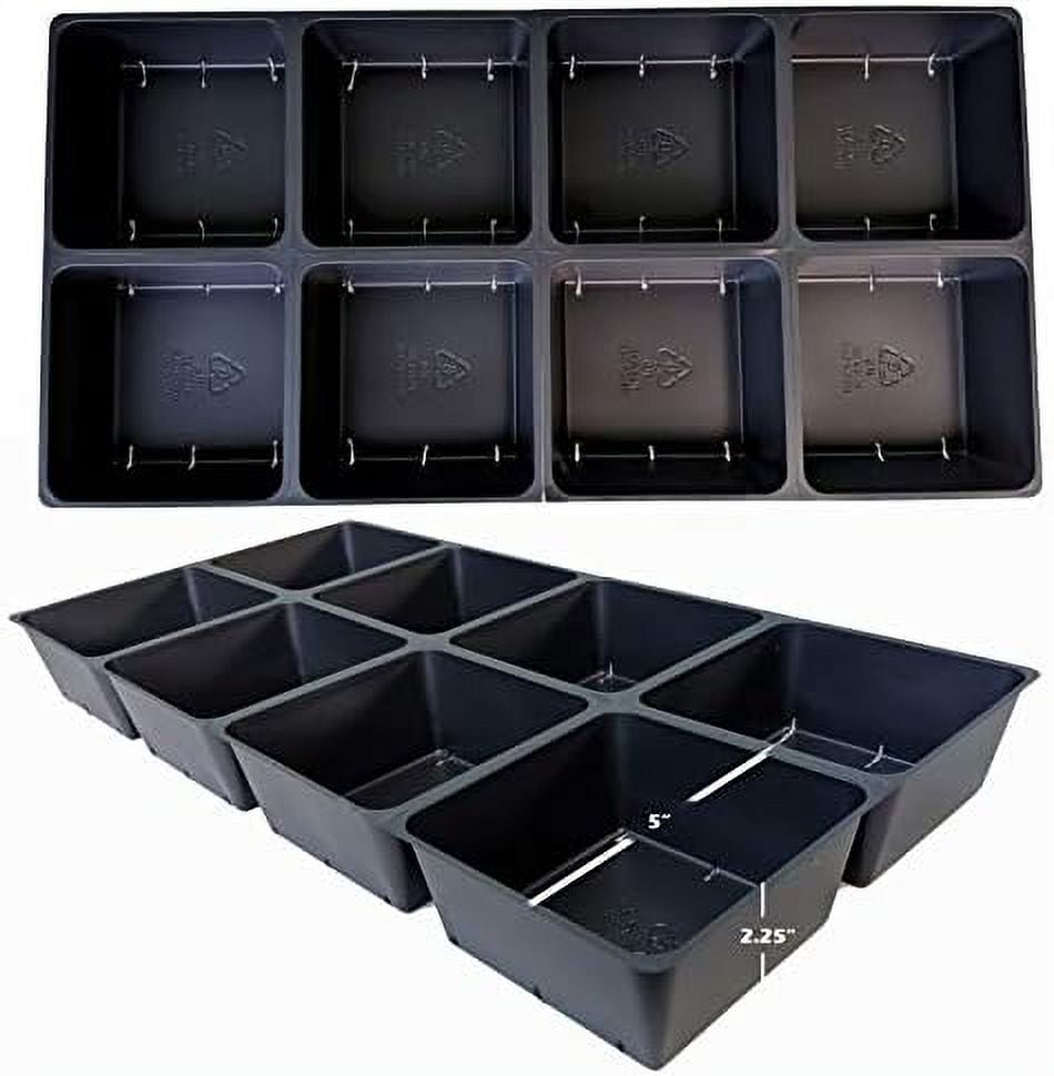 10 Trays Seed Starting 801 Tray Inserts For 1020 Propagation 80 Cells