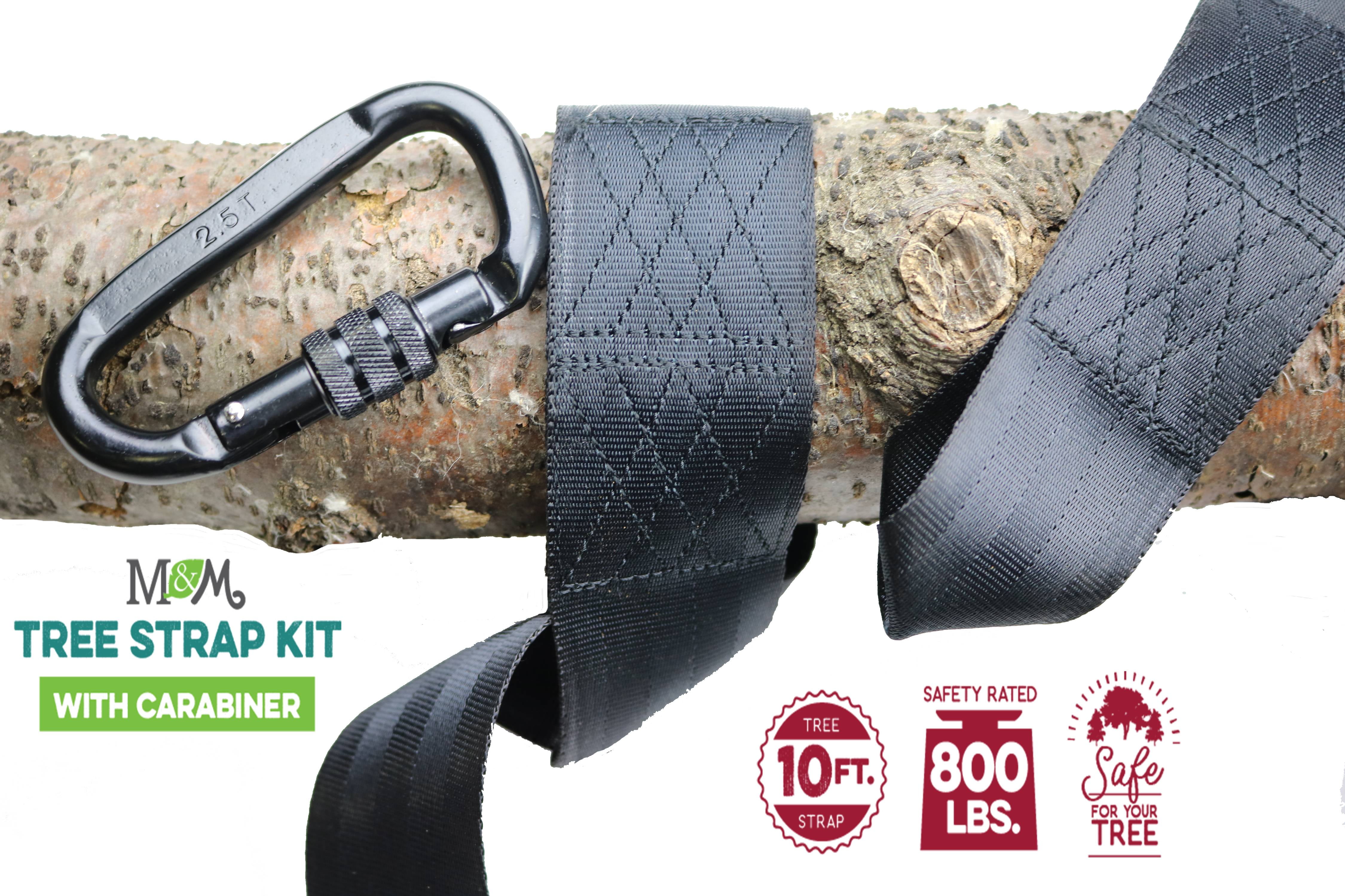10' Tree Strap with carabiner - Walmart.com