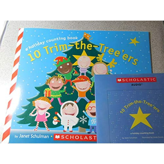 Pre-Owned 10 Trim-the-tree'ers with Read Along CD, 9780545504867, 0545504864, Paperback,
