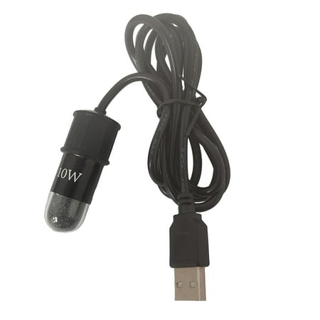 10 Turtle Tank Heater Protection External Temperature Controller LED USB Heating Rod for 5/0 gallons Mini Fish Tank Heater